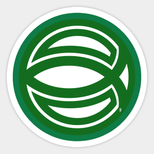 The Green Ichthys Sticker